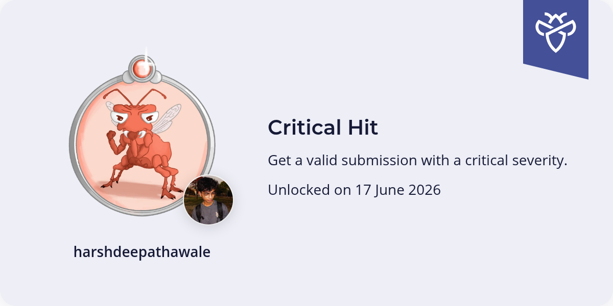 Intigriti — badge 2